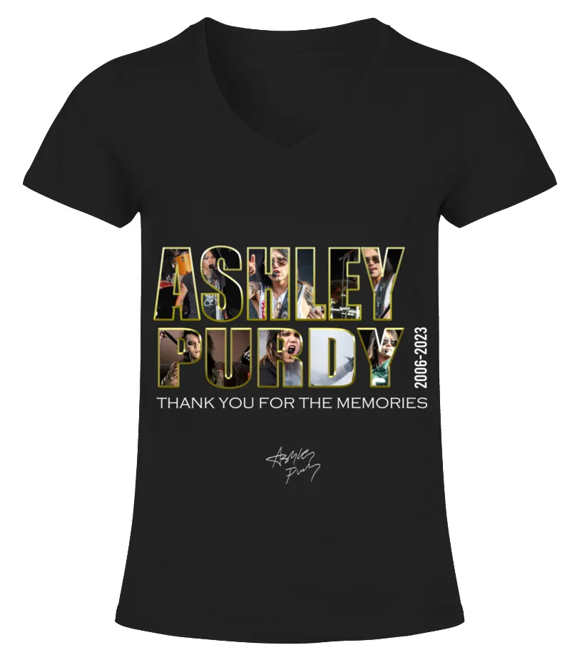ASHLEY PURDY 20062023 CAMISETA CUELLO PICO MUJER