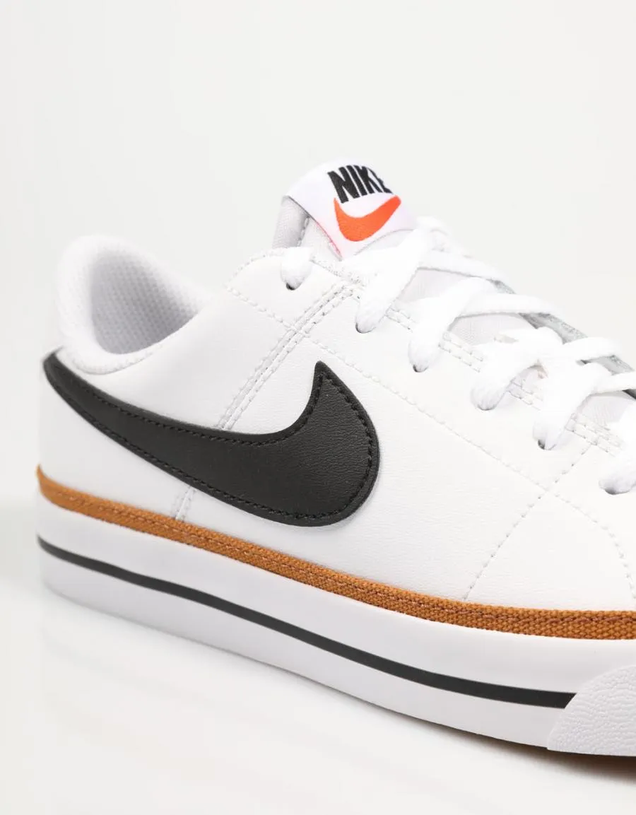  baskets NIKE Court en Blanc 76619