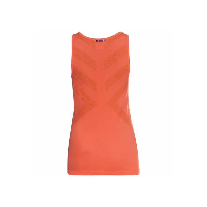 Camiseta de tirantes Odlo Natural Kinship (burnt Sienna Melange) Mujer
