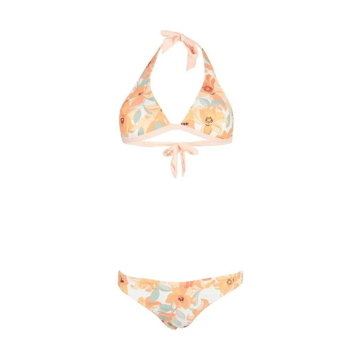 PAPAYA PUNCH HALTER SET