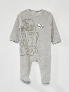 Pelele de terciopelo 'Star Wars' - GRIS